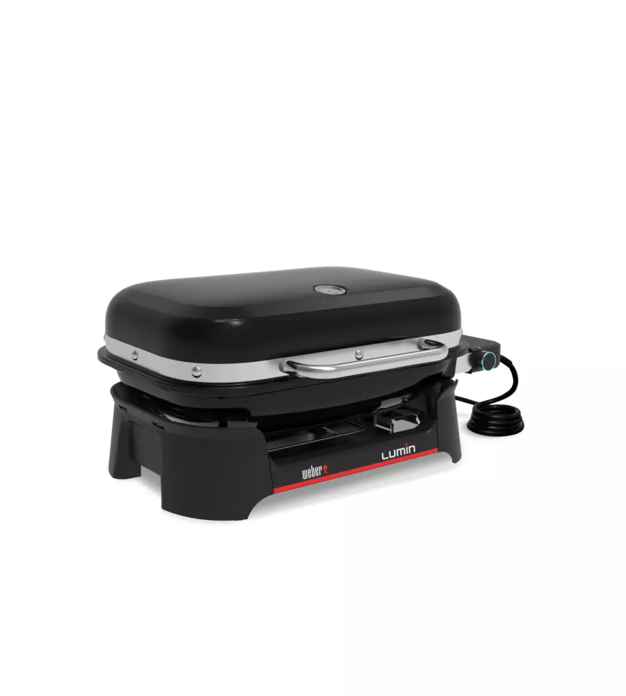 BARBECUE ELETTRICO WEBER "LUMIN" CON GRIGLIA 49X33 CM
