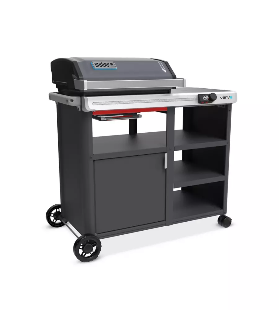 BARBECUE ELETTRICO WEBER "VERVE 1B" GRIGLIA 52X44 CM