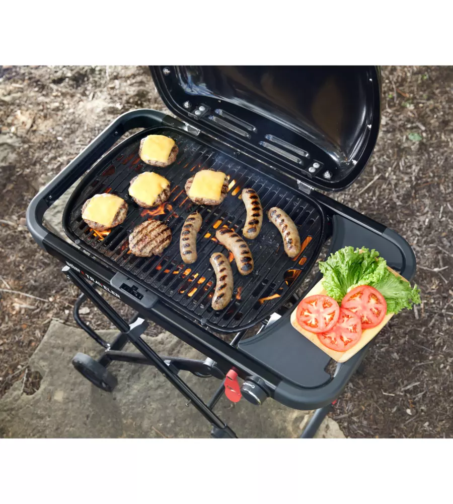 BARBECUE A GAS PORTATILE WEBER "TRAVELER COMPACT" 86X65X122 CM