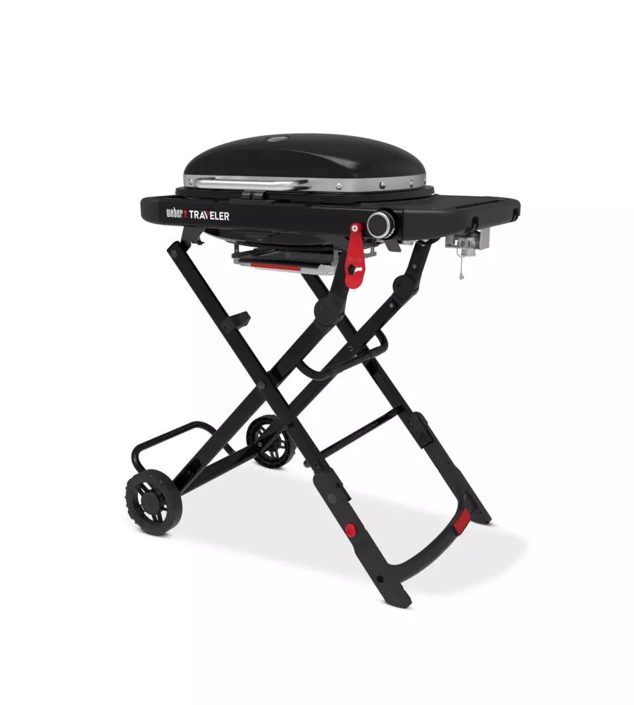 BARBECUE A GAS PORTATILE WEBER "TRAVELER COMPACT" 86X65X122 CM