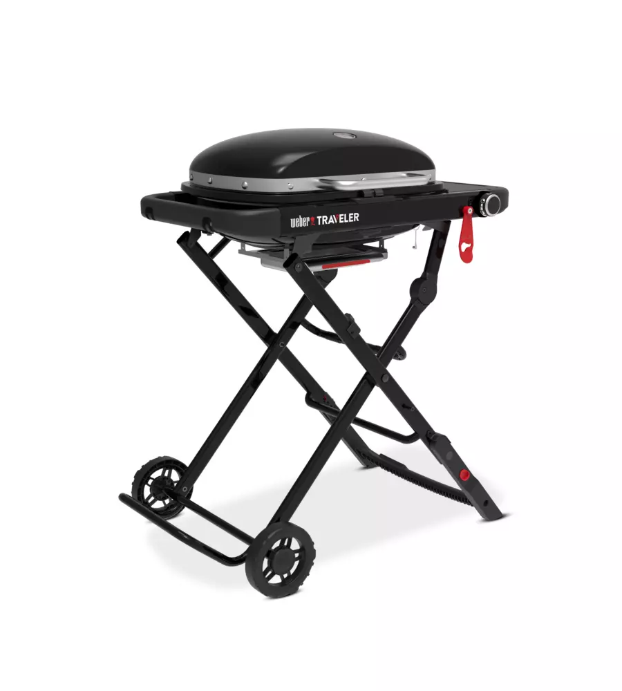 BARBECUE A GAS PORTATILE WEBER "TRAVELER COMPACT" 86X65X122 CM