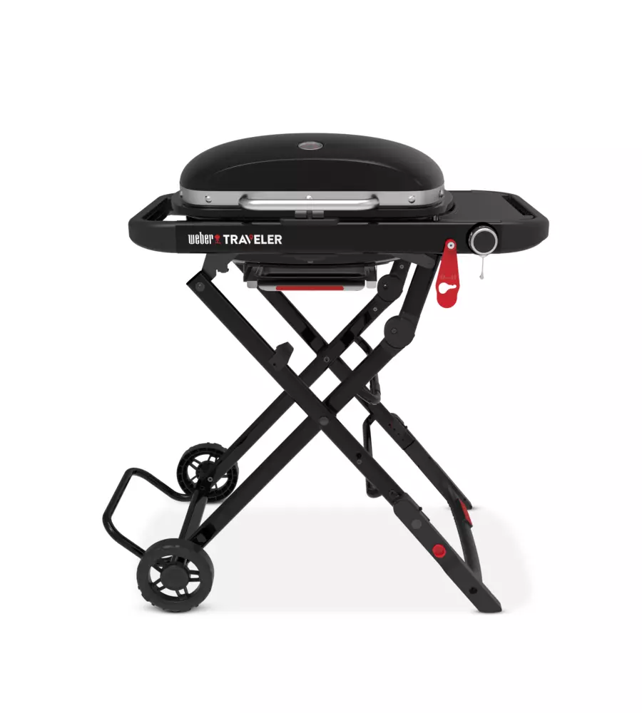 BARBECUE A GAS PORTATILE WEBER "TRAVELER COMPACT" 86X65X122 CM