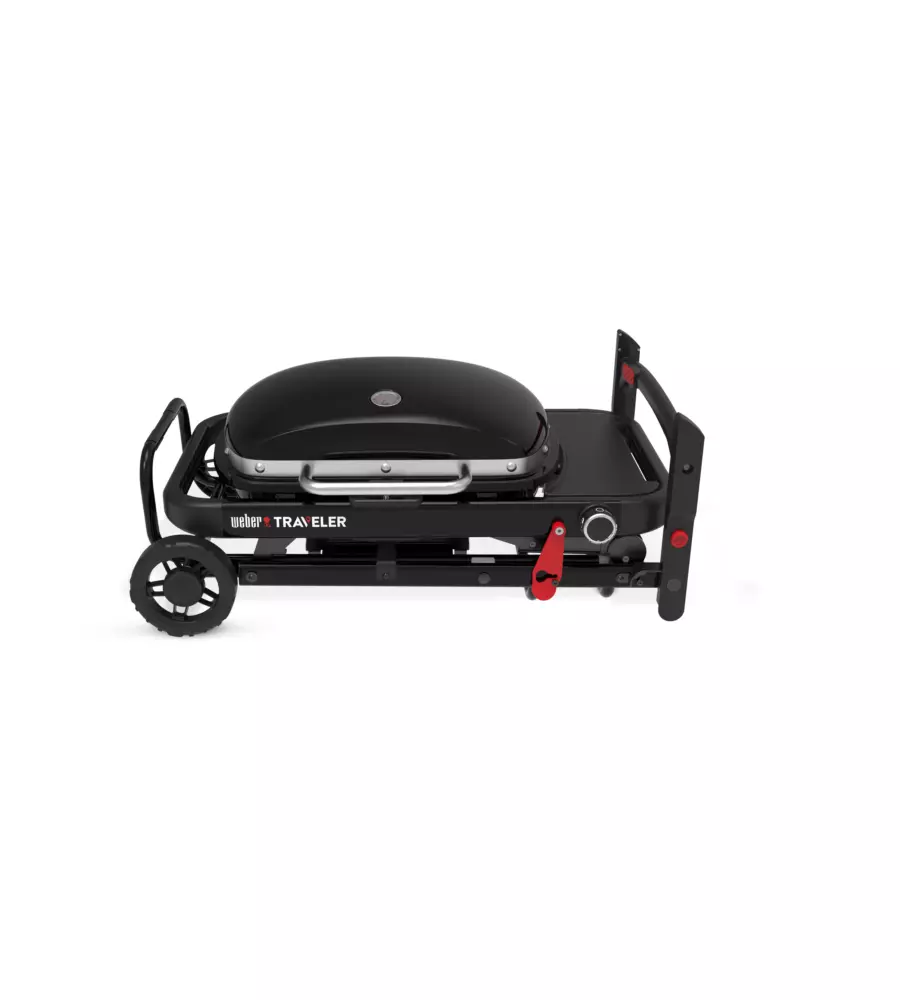 BARBECUE A GAS PORTATILE WEBER "TRAVELER COMPACT" 86X65X122 CM