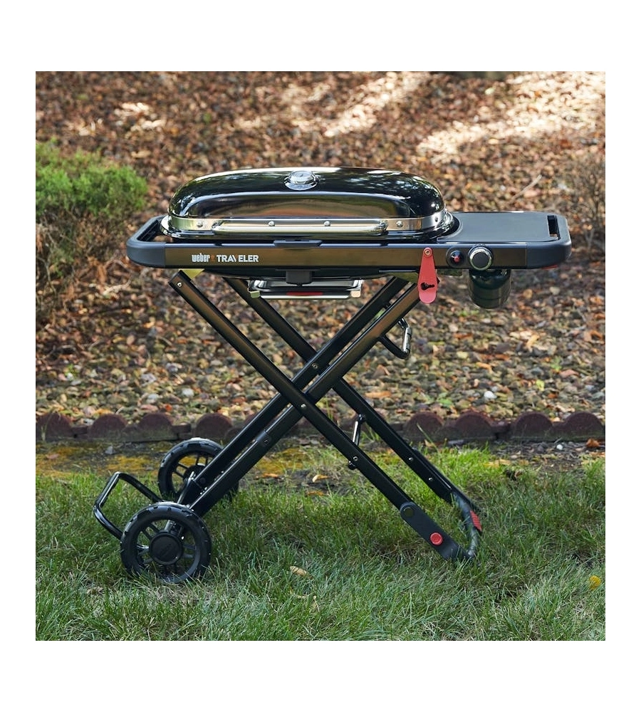 BARBECUE A GAS PORTATILE WEBER "TRAVELER" 111X58X95 CM