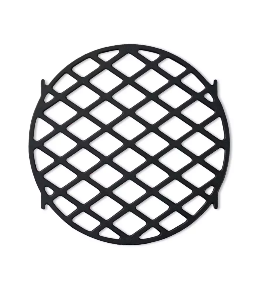 GRIGLIA ROSOLATURA ROTONDA PER BARBECUE WEBER IN GHISA 30X30X1,3 CM
