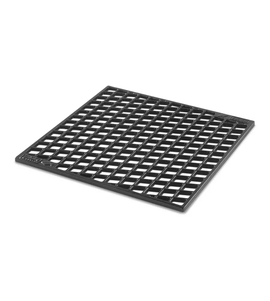 GRIGLIA ROSOLATURA A DOPPIO LATO PER BARBECUE WEBER IN GHISA SMALTATA