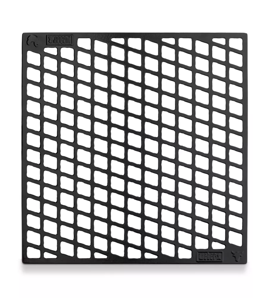 GRIGLIA ROSOLATURA A DOPPIO LATO PER BARBECUE WEBER IN GHISA SMALTATA