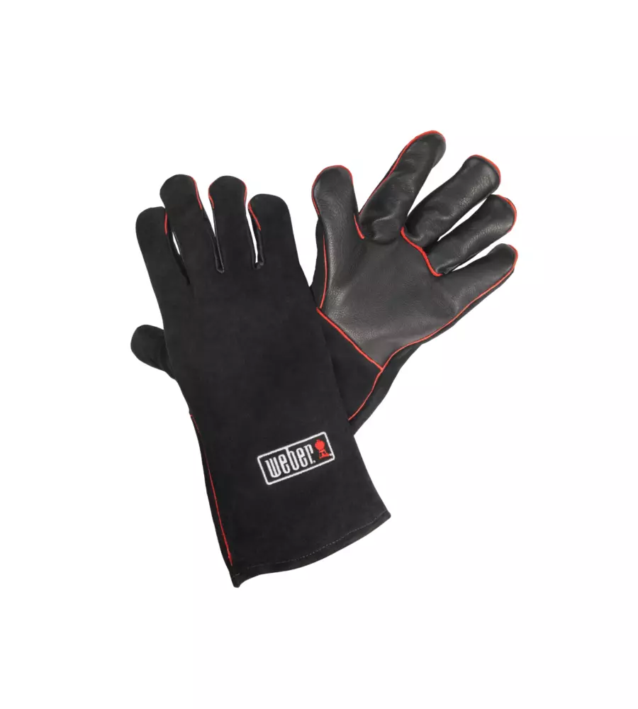 GUANTI PER BARBECUE WEBER IN CUOIO