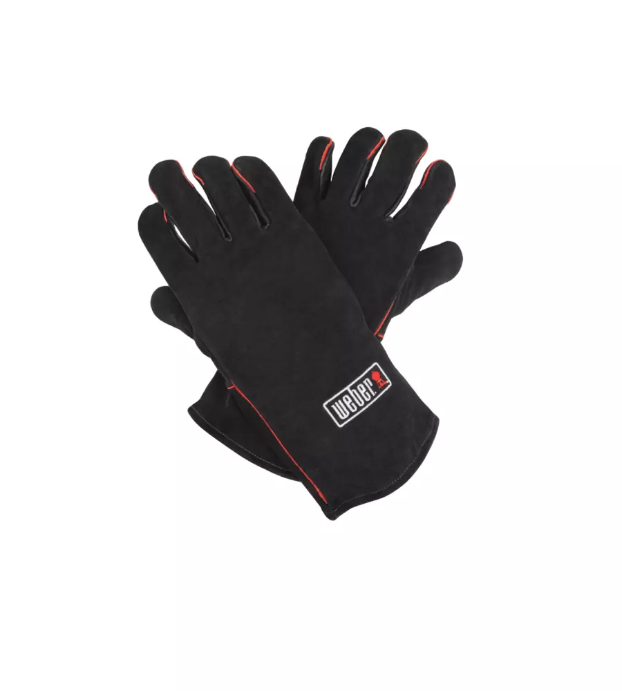 GUANTI PER BARBECUE WEBER IN CUOIO