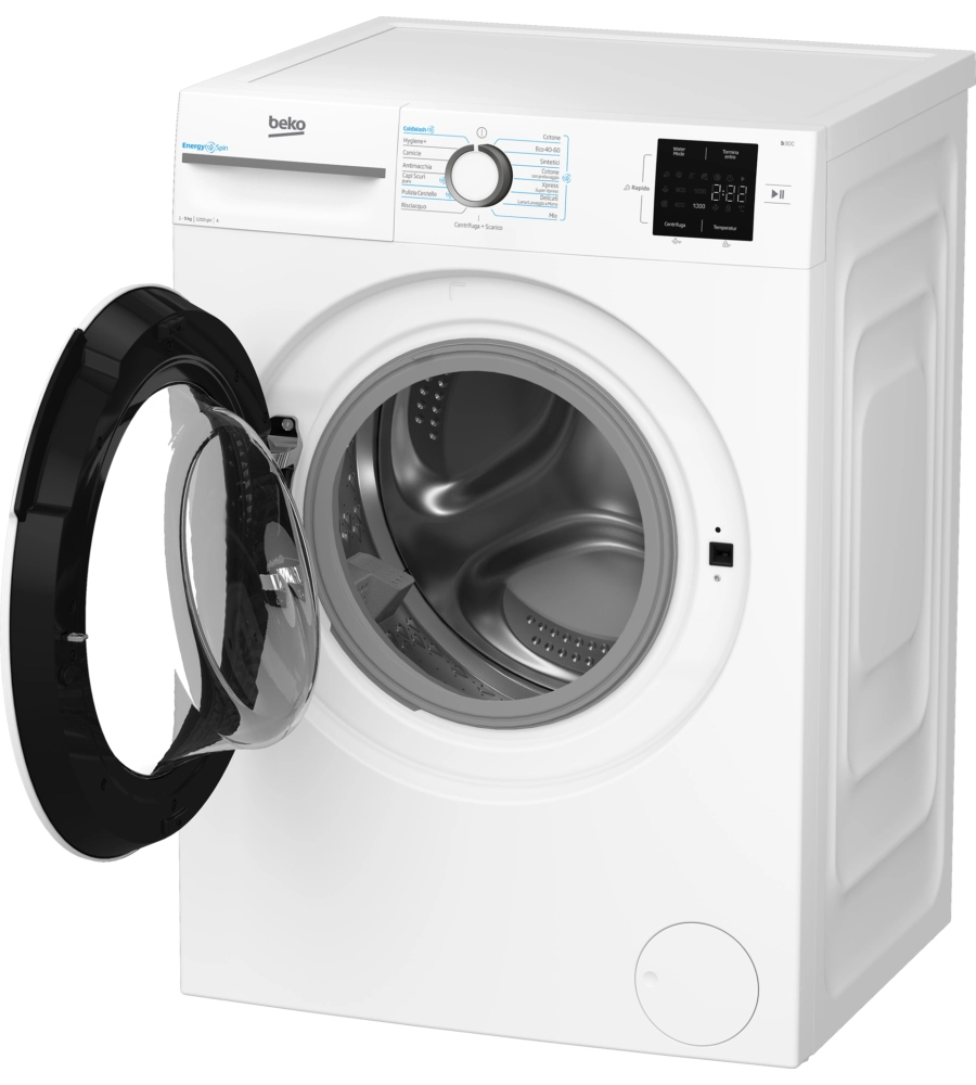 LAVATRICE A LIBERA INSTALLAZIONE BEKO "ENERGY SPIN" CARICO 9 KG - COD. BMWU3921W