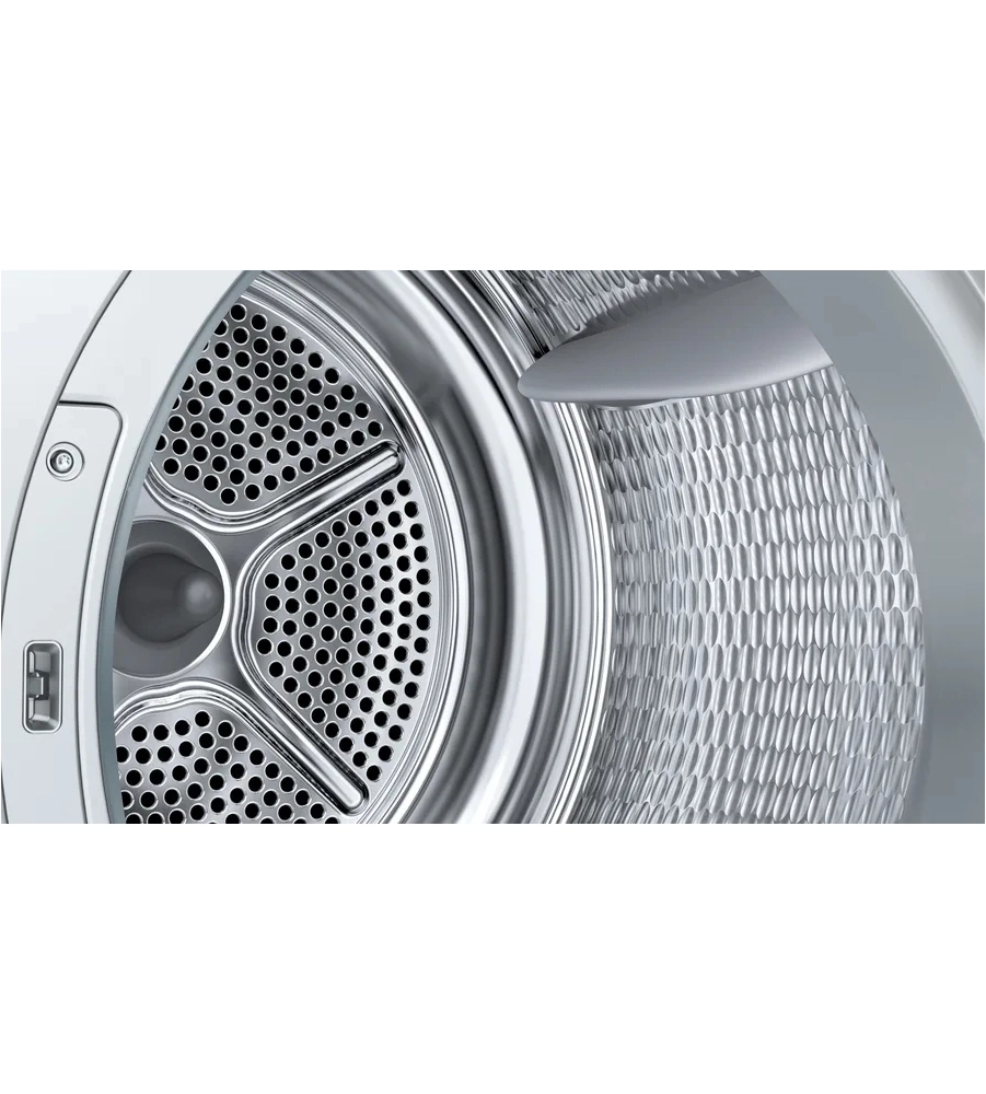 ASCIUGATRICE A LIBERA INSTALLAZIONE  BOSCH "SERIE 4" A POMPA DI CALORE CARICO 8 KG