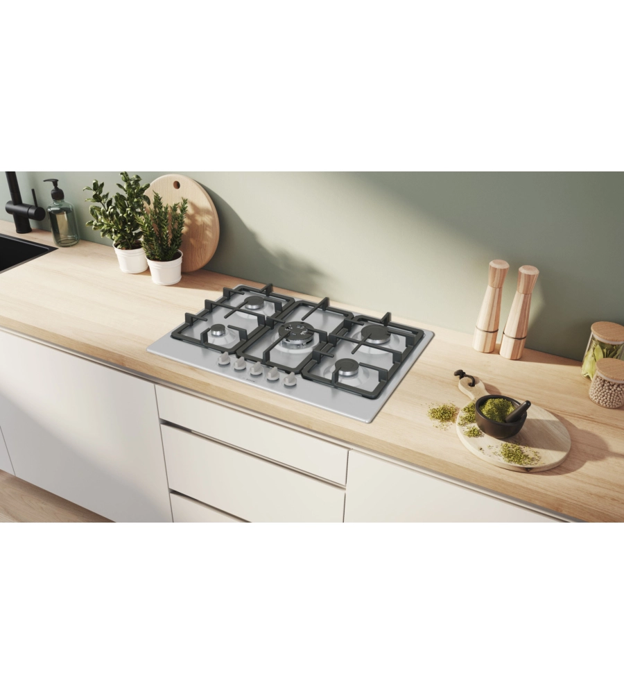 PIANO COTTURA A GAS DA INCASSO BOSCH 5 FUOCHI 75 CM - COD. PGQ7B5K90