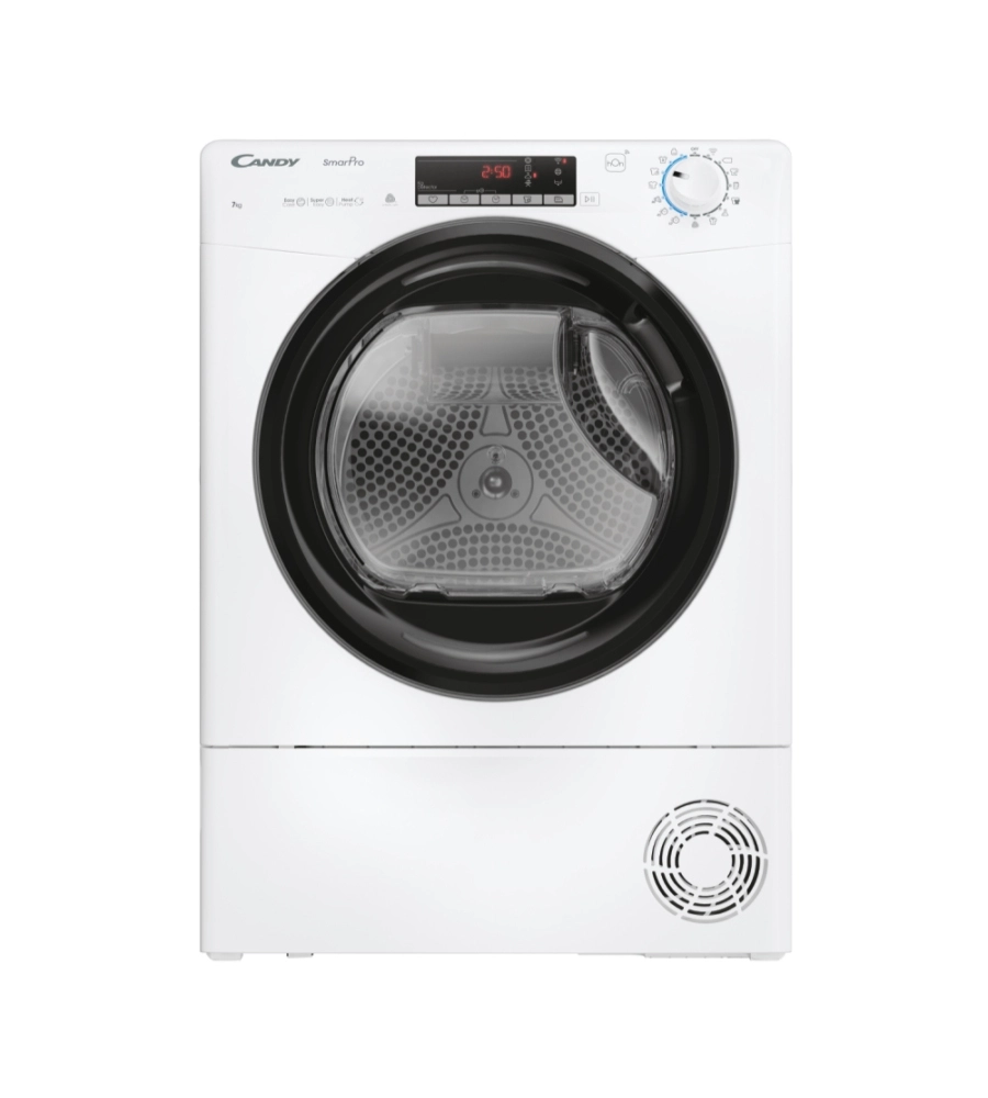 ASCIUGATRICE SLIM CANDY "SMART PRO" A POMPA DI CALORE CARICO 7 KG CON WI-FI - COD. CRO4 H7A2TBE-S