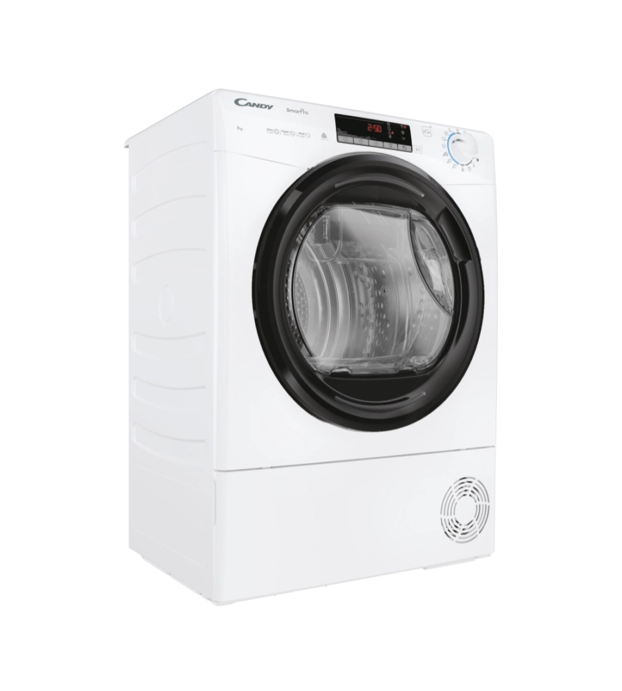 ASCIUGATRICE SLIM CANDY "SMART PRO" A POMPA DI CALORE CARICO 7 KG CON WI-FI - COD. CRO4 H7A2TBE-S