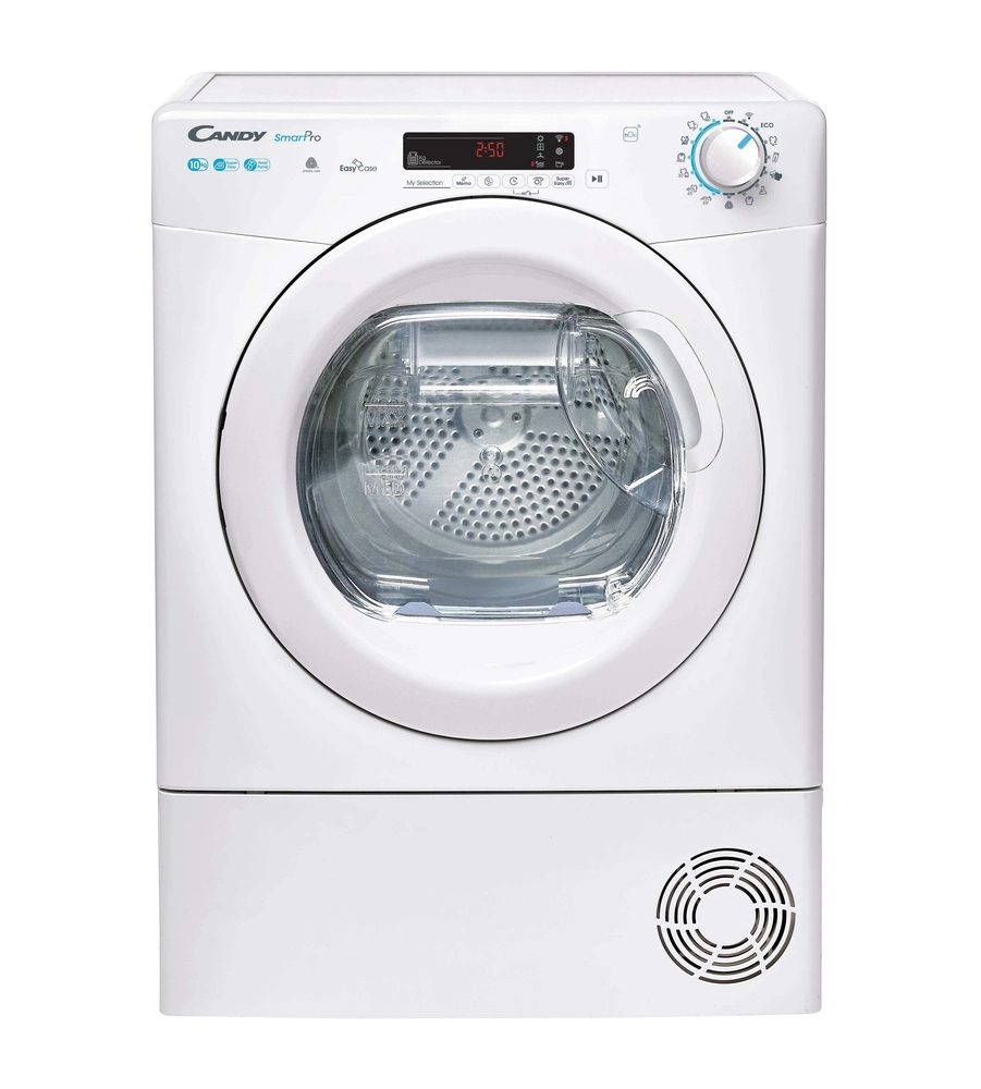 ASCIUGATRICE A LIBERA INSTALLAZIONE CANDY "SMART PRO" A POMPA DI CALORE CARICO 10 KG CON WI-FI - COD. CSOEH10A2DE-S