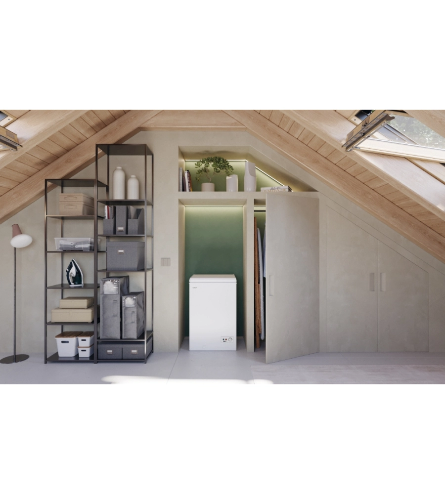 CONGELATORE ORIZZONTALE CANDY BIANCO 97 LT 84,5X49X54,5 CM - COD. CCHH 100E