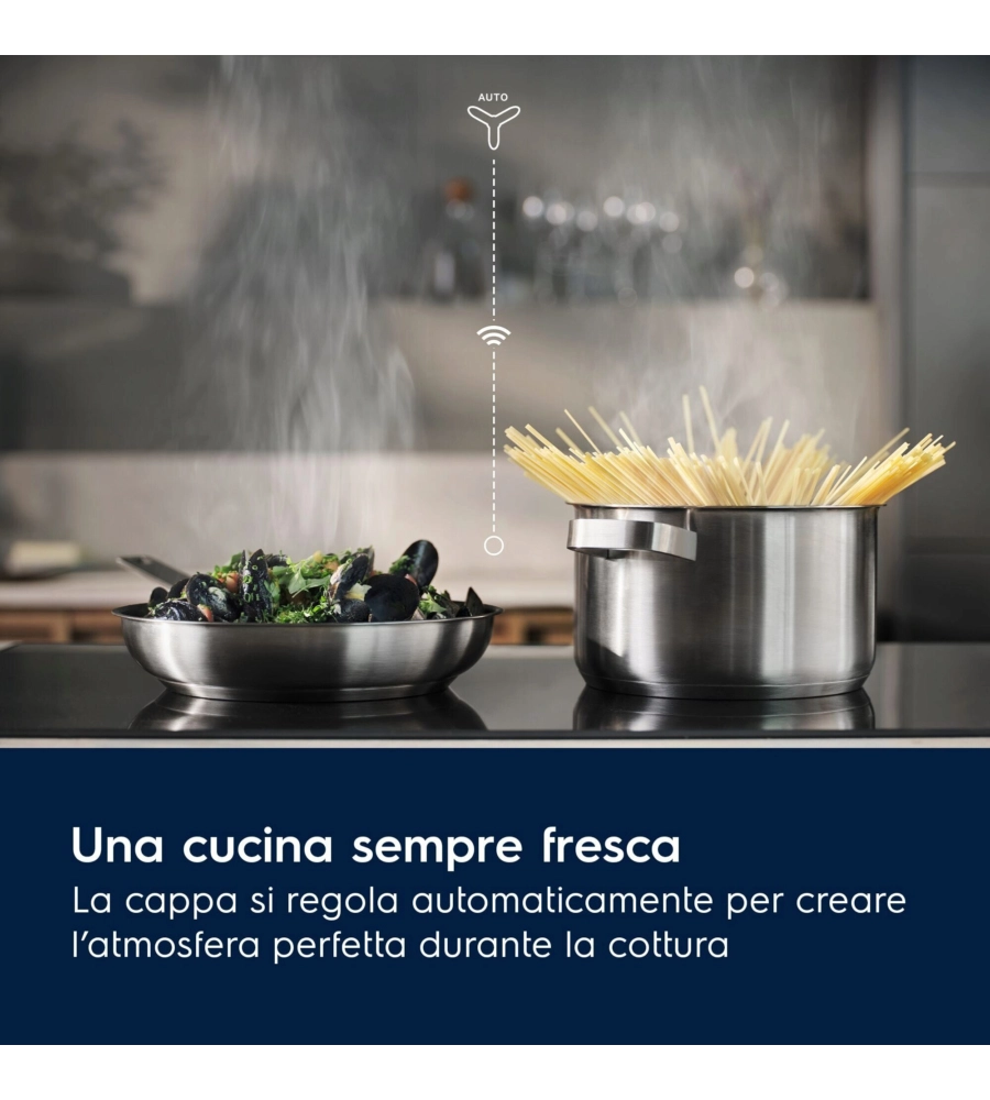 PIANO COTTURA A INDUZIONE DA INCASSO ELECTROLUX "LIL61443C" NERO 4 FUOCHI 60 CM