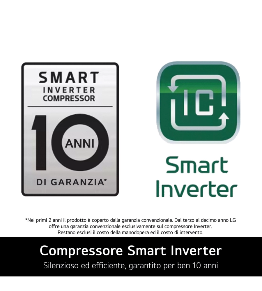 FRIGORIFERO A LIBERA INSTALLAZIONE LG "NATURE FRESH" 344 LT 59,5X68,2,186 CM - COD. GBV21L0EPY