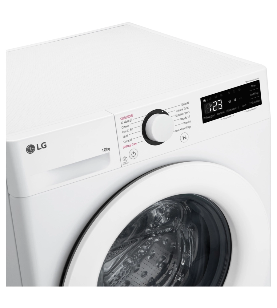 LAVATRICE A LIBERA INSTALLAZIONE LG "SERIE R3" CARICO 10 KG - COD. F4R3010NSWW