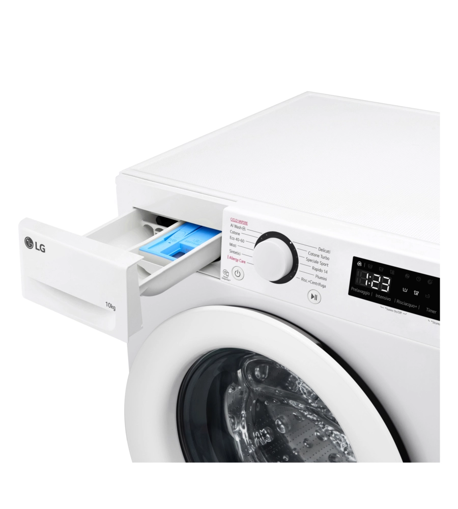 LAVATRICE A LIBERA INSTALLAZIONE LG "SERIE R3" CARICO 10 KG - COD. F4R3010NSWW