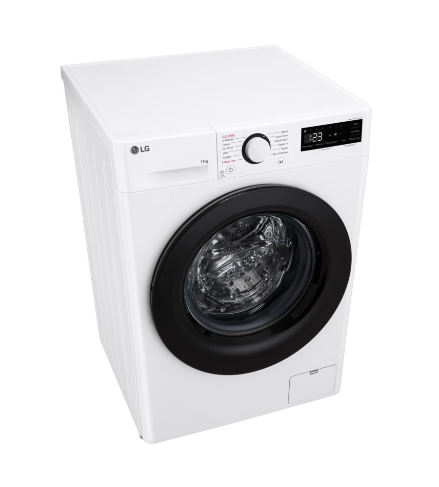 LAVATRICE A LIBERA INSTALLAZIONE LG "SERIE R3" CARICO 11 KG - COD. F4R3011NSWB