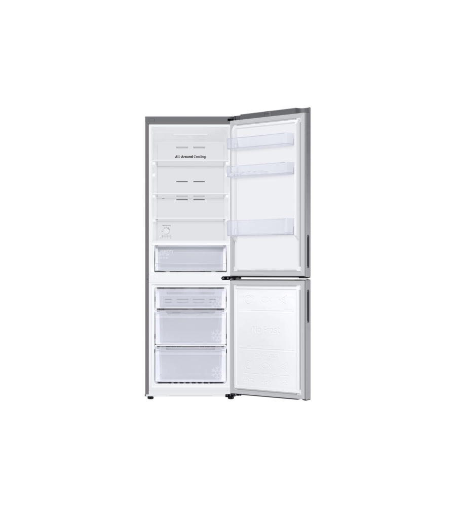 FRIGORIFERO COMBINATO A LIBERA INSTALLAZIONE SAMSUNG "ECOFLEX" GRIGIO 344 LT 59,5X65,8X185,3 CM - COD. RB33B610ESA