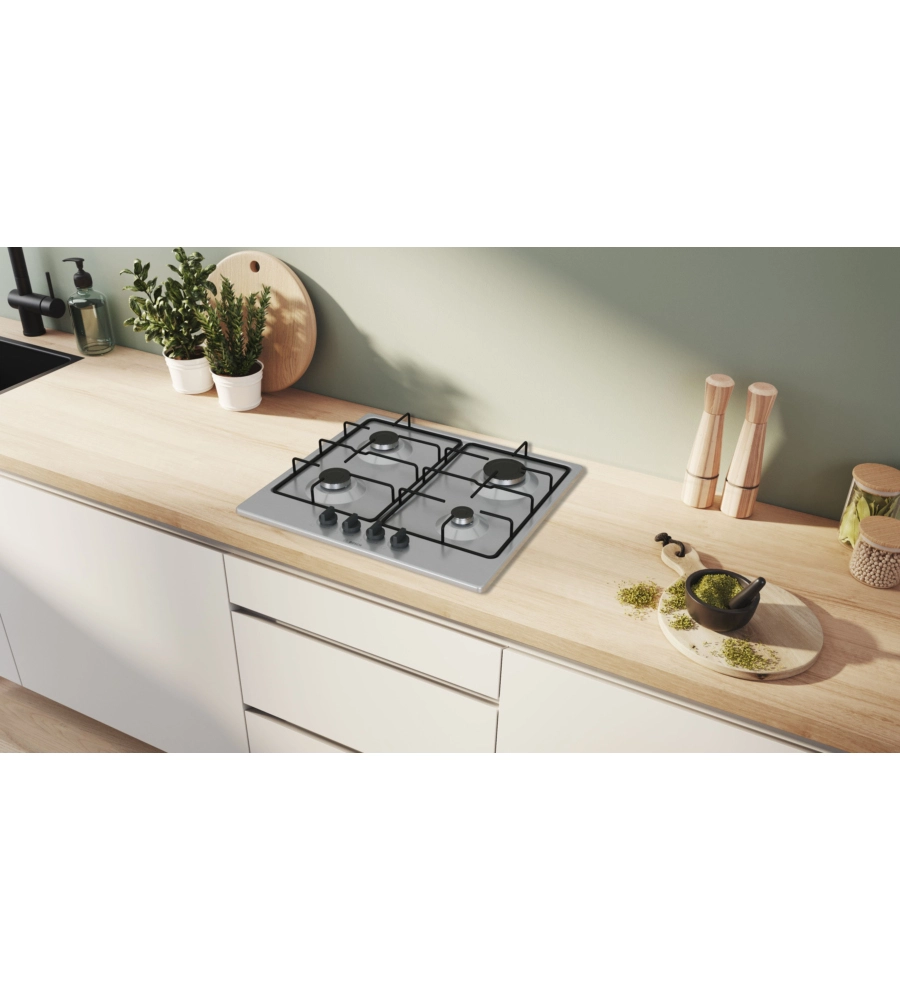 PIANO COTTURA A GAS DA INCASSO BOSCH "SERIE 4" 4 FUOCHI 60 CM