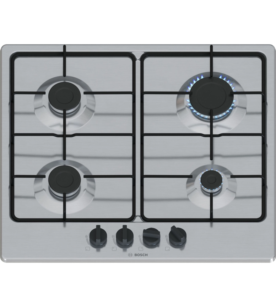 PIANO COTTURA A GAS DA INCASSO BOSCH "SERIE 4" 4 FUOCHI 60 CM