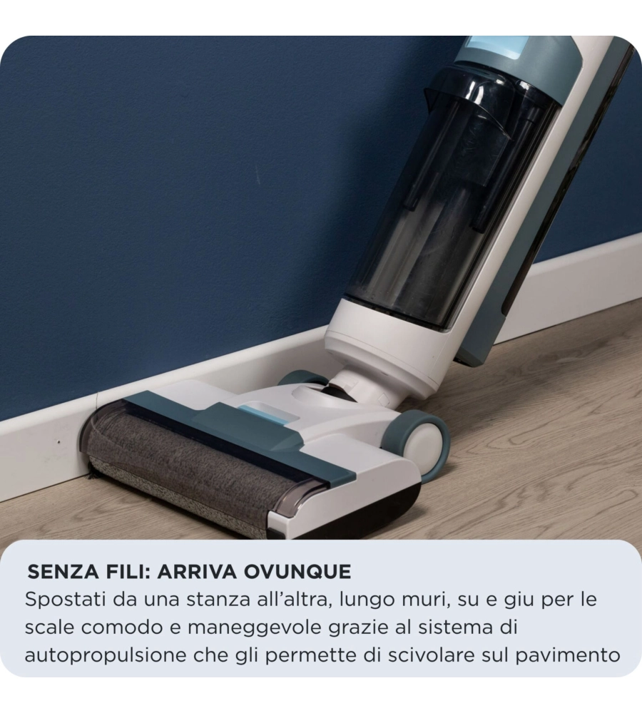 LAVAPAVIMENTI ARIETE "AQUA FORZE WASH & VACUUM" 0,7 LT 220 W