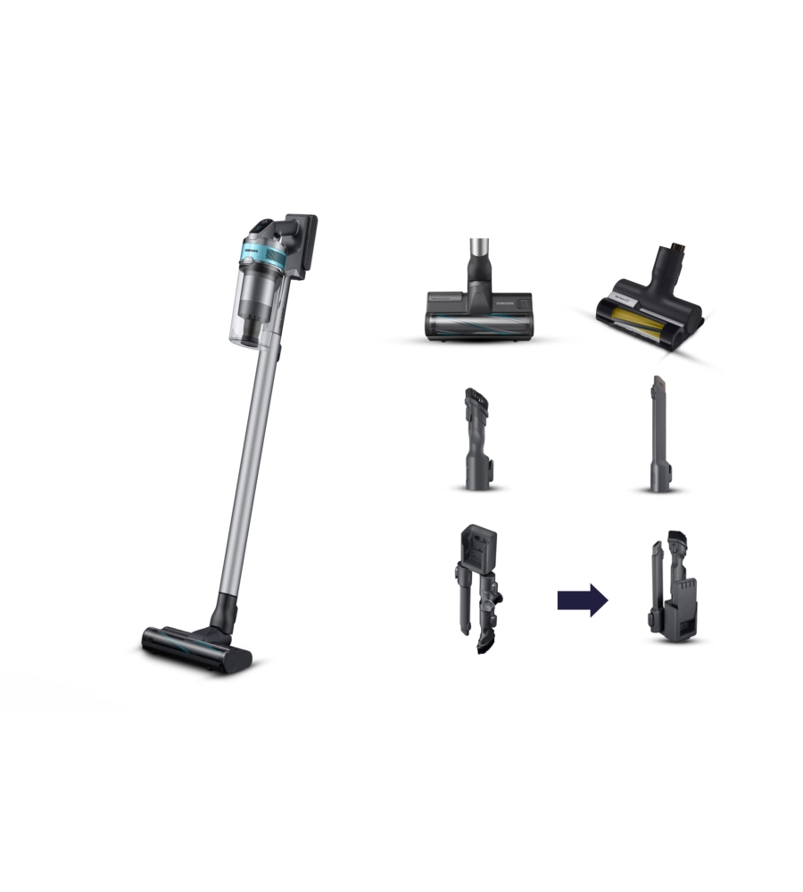 ASPIRAPOLVERE SENZA FILO SAMSUNG "JET 75E PET" 200 W - COD. VS20B75AGR1