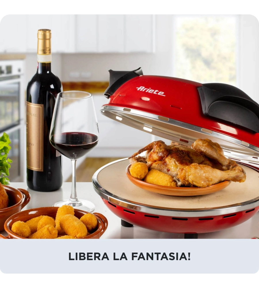 FORNO PIZZA ELETTRICO ARIETE "909" 1 PIZZA 1200 W