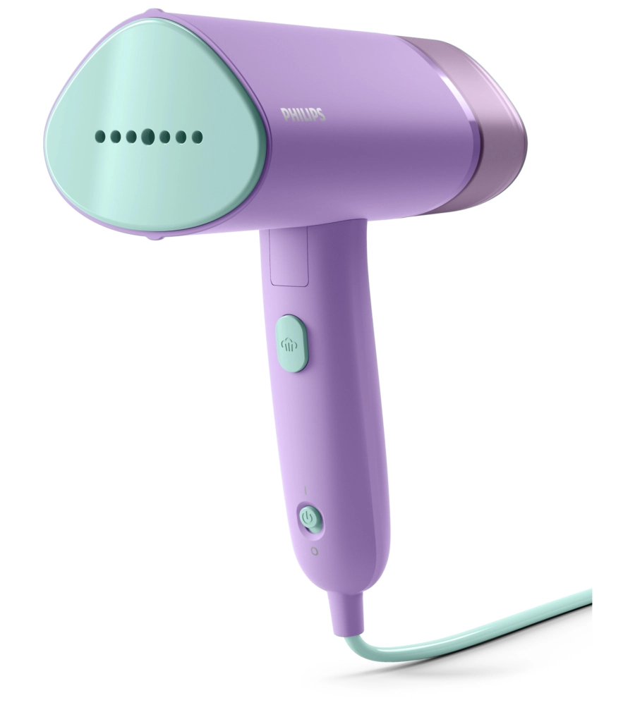 FERRO DA STIRO VERTICALE A VAPORE PORTATILE PHILIPS "SERIE 3000" VIOLA 1000 W - COD. STH3010/30