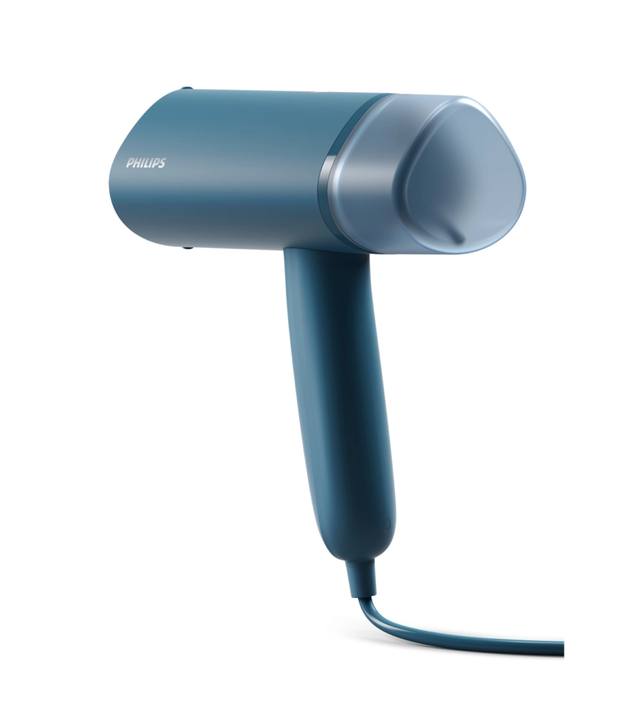 FERRO DA STIRO VERTICALE A VAPORE PORTATILE PHILIPS "SERIE 3000" BLU 1000 W - COD. STH3000/20