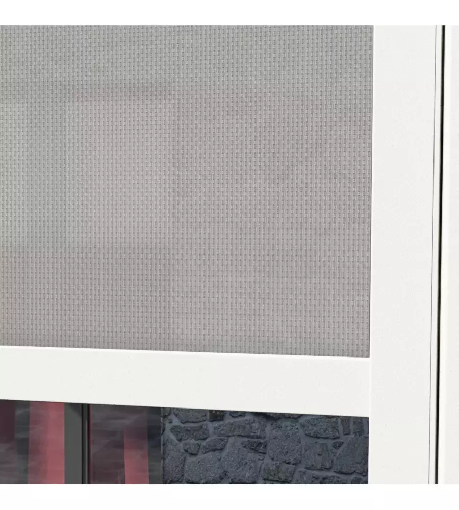 TENDA LATERALE PER PERGOLA OMBRÉA "VS" IN TEXTILENE BIANCO LATO 3 MT