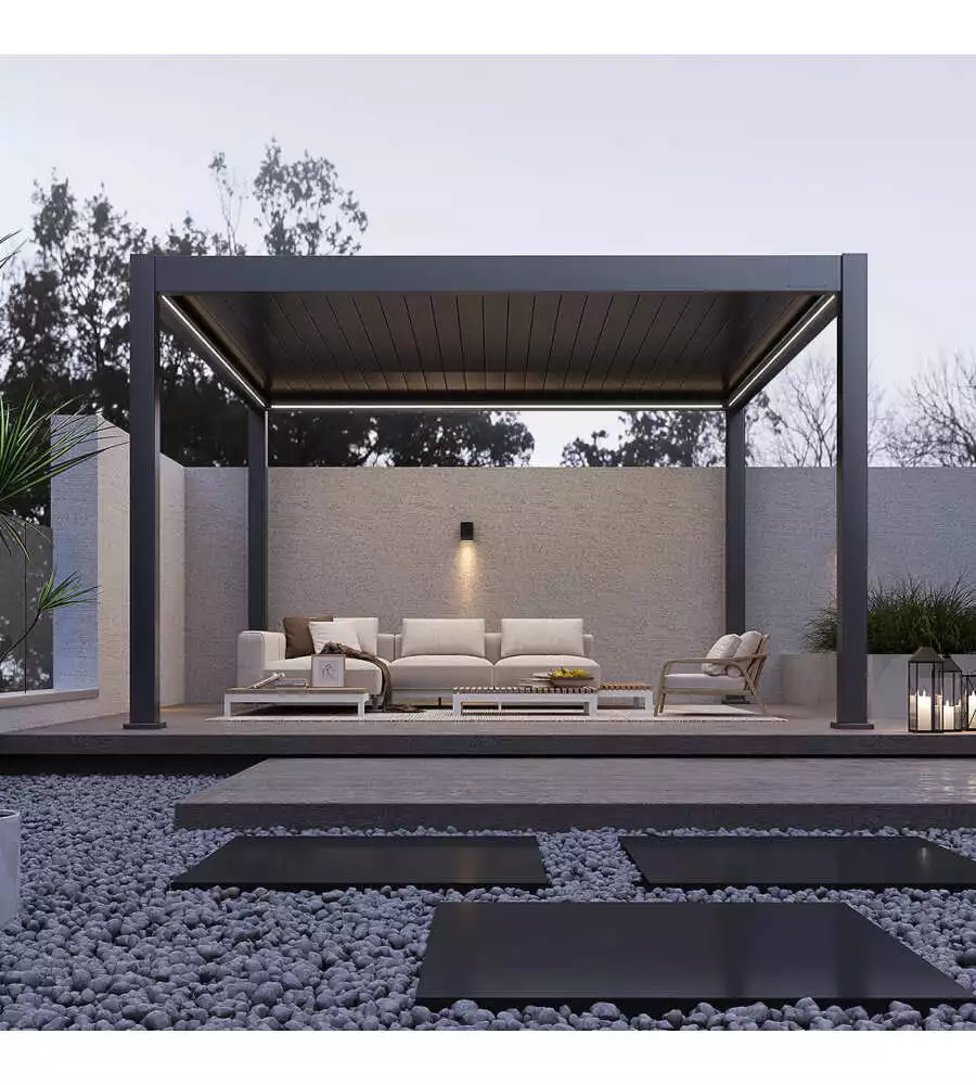 KIT ILLUMINAZIONE LED PER PERGOLA OMBRÉA 400X400 CM