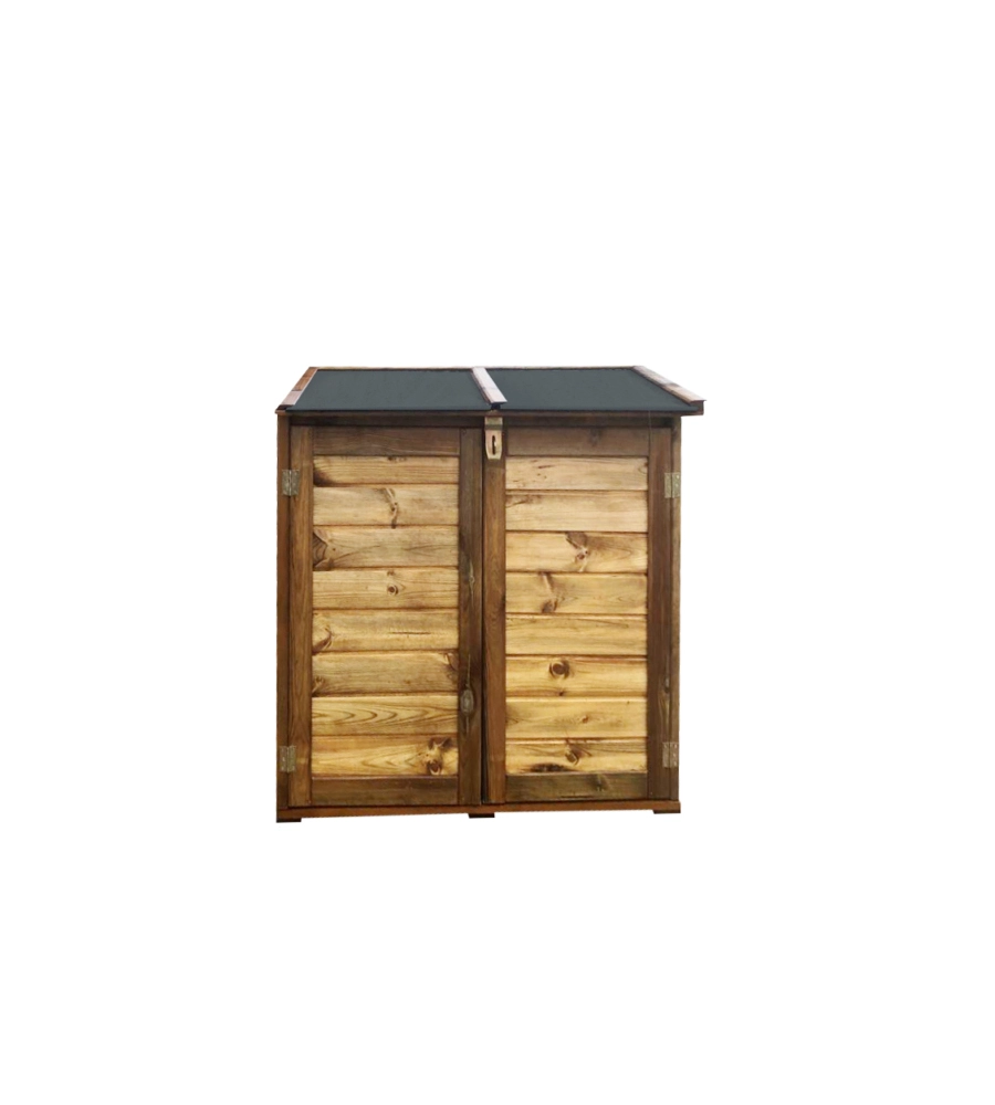 BOX DA ESTERNO CHALET ET JARDIN "TRONCADERO 600" IN LEGNO DI PINO 105X86X97,7 CM