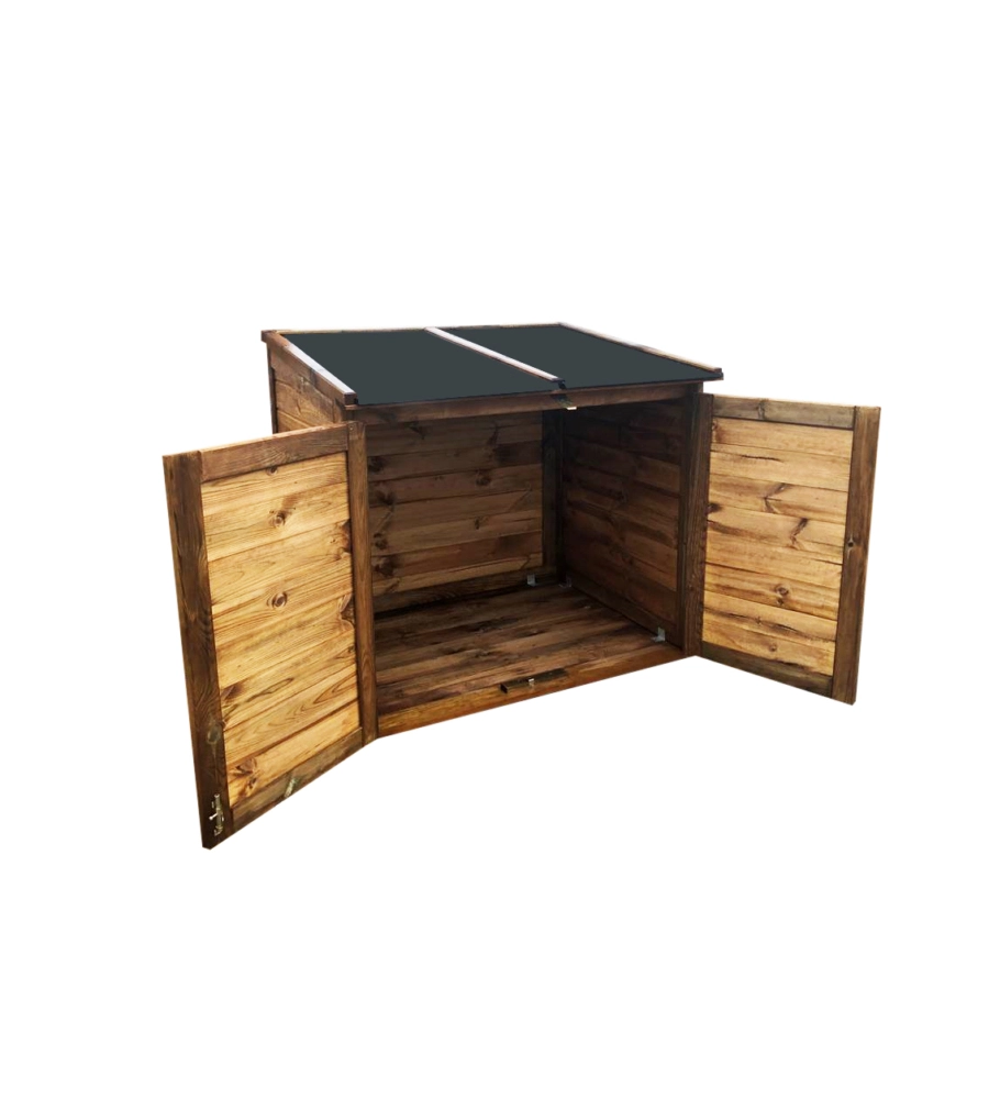 BOX DA ESTERNO CHALET ET JARDIN "TRONCADERO 600" IN LEGNO DI PINO 105X86X97,7 CM