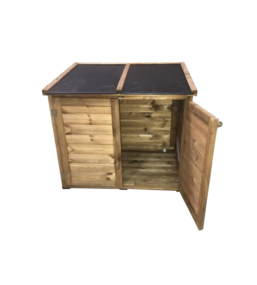 BOX DA ESTERNO CHALET ET JARDIN "TRONCADERO 600" IN LEGNO DI PINO 105X86X97,7 CM