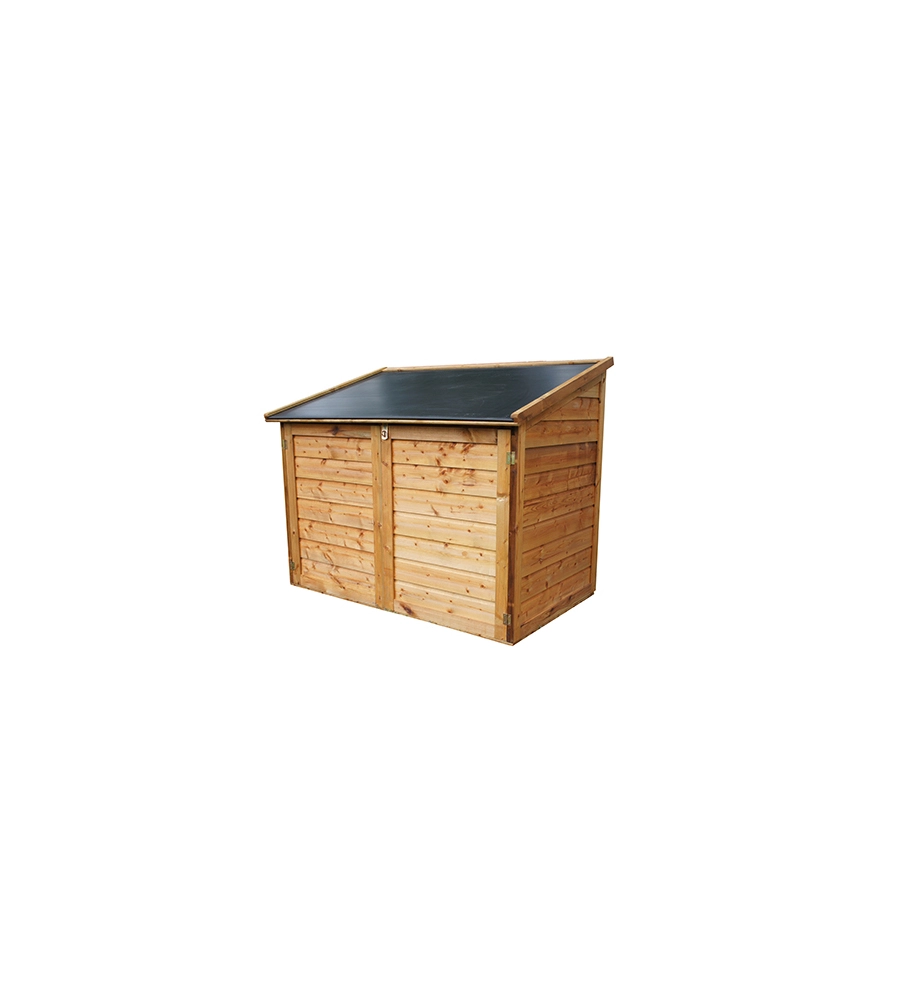 BOX DA ESTERNO CHALET ET JARDIN "TRONCADERO 1200" IN LEGNO DI PINO 154X96X125 CM