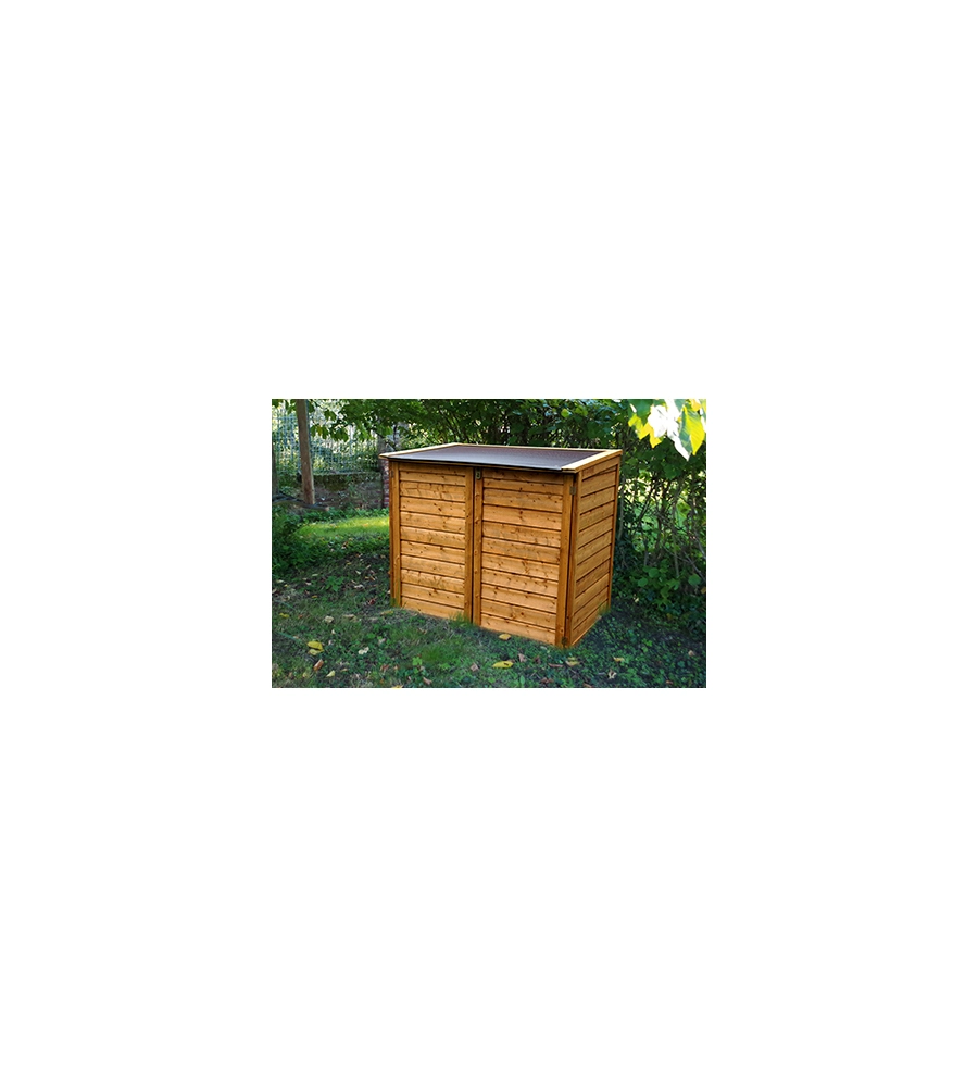 BOX DA ESTERNO CHALET ET JARDIN "TRONCADERO MAX 1350" IN LEGNO 154X98X125 CM