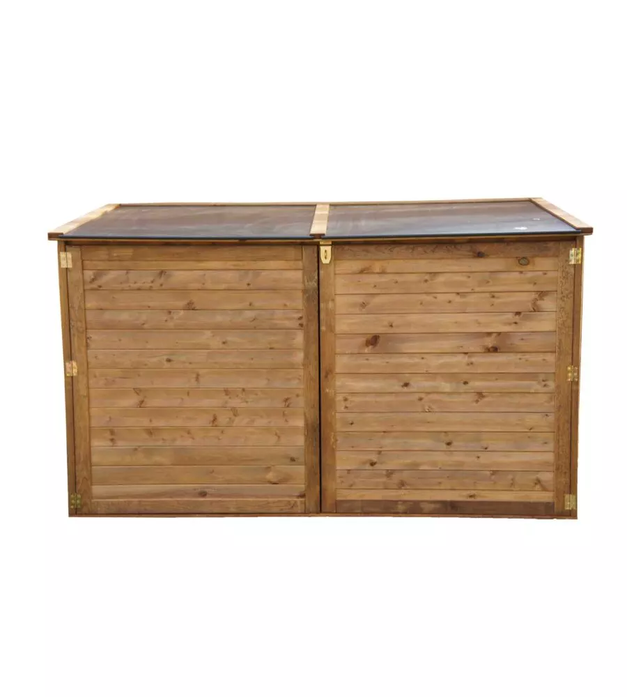 BOX DA ESTERNO CHALET ET JARDIN "TRONCADERO 2000" IN LEGNO DI PINO 206X100X127 CM