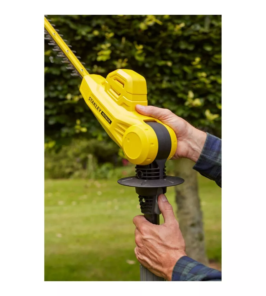 TAGLIASIEPI TELESCOPICO A BATTERIA STANLEY FATMAX LAMA 45 CM 18V, SOLO CORPO MACCHINA