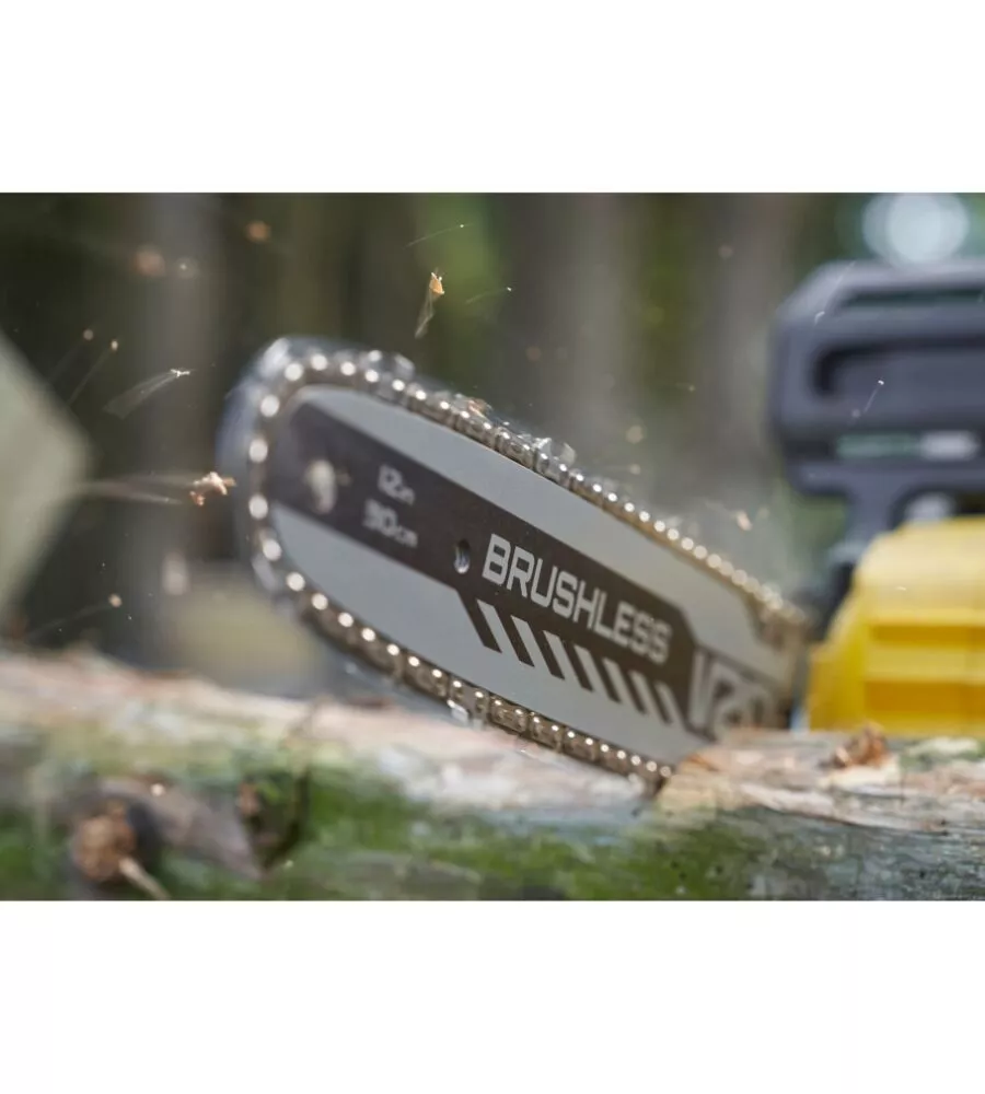 MOTOSEGA A BATTERIA STANLEY FATMAX BARRA 30 CM 18V, SOLO CORPO MACCHINA