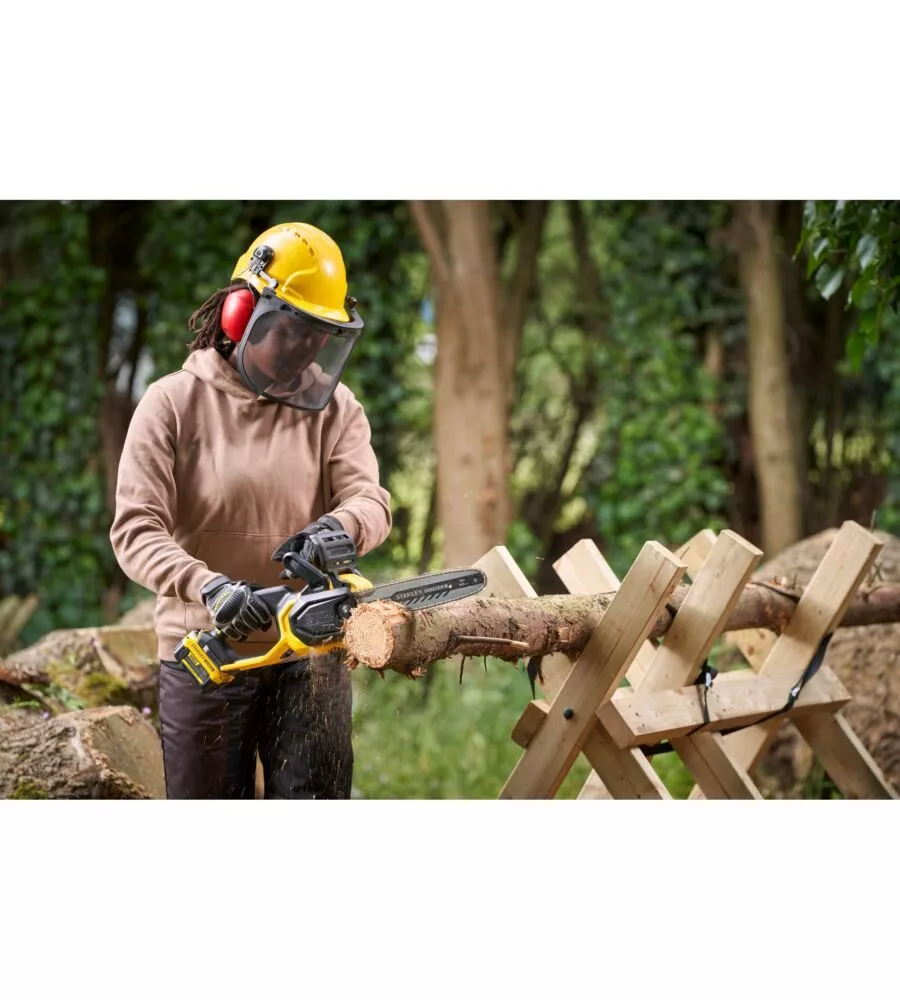 MOTOSEGA A BATTERIA STANLEY FATMAX BARRA 30 CM 18V, SOLO CORPO MACCHINA