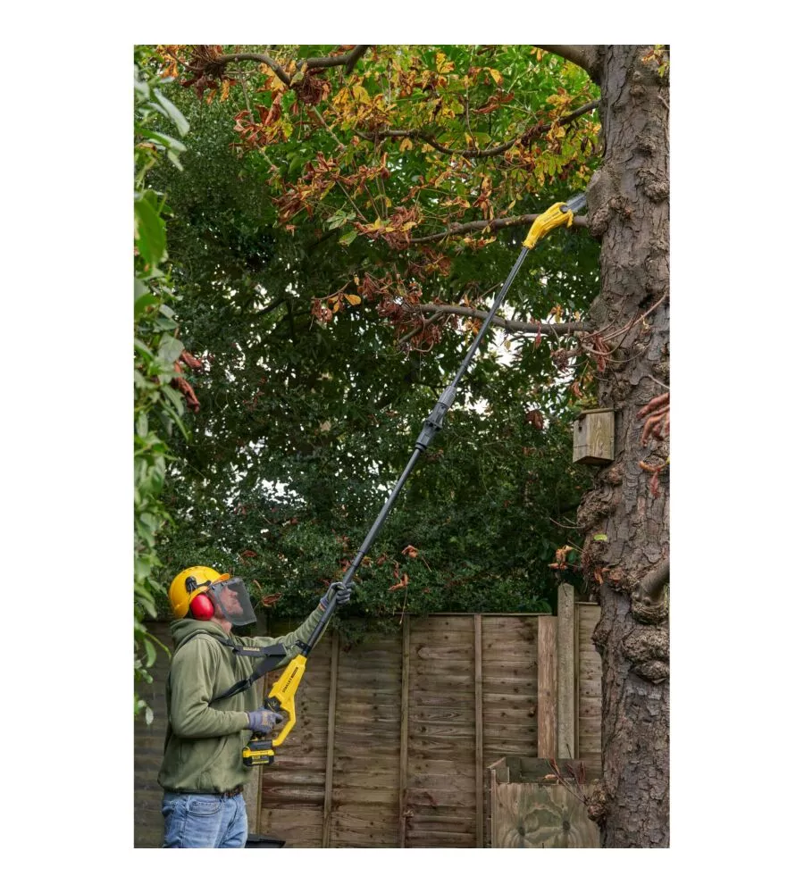 POTATORE A CATENA TELESCOPICO A BATTERIA STANLEY FATMAX 18V, SOLO CORPO MACCHINA