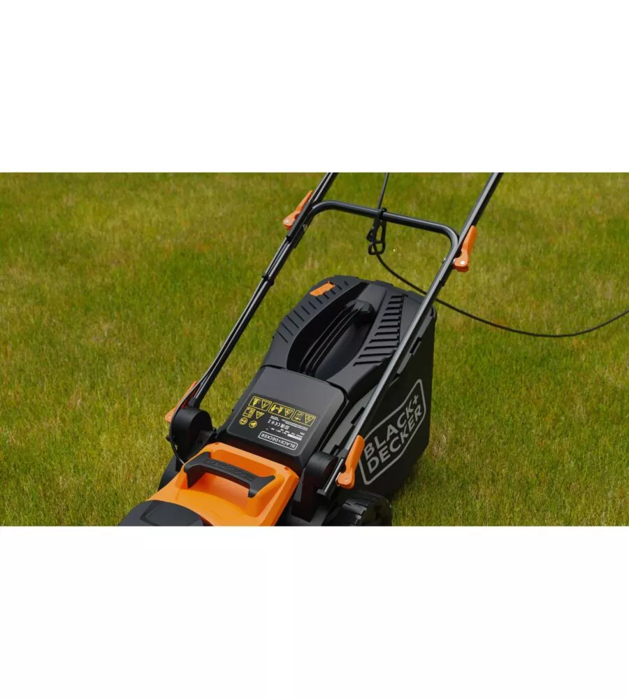 TAGLIAERBA ELETTRICO BLACK+DECKER TAGLIO 34 CM 1400 W