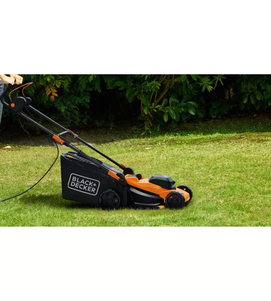 TAGLIAERBA ELETTRICO BLACK+DECKER TAGLIO 34 CM 1400 W