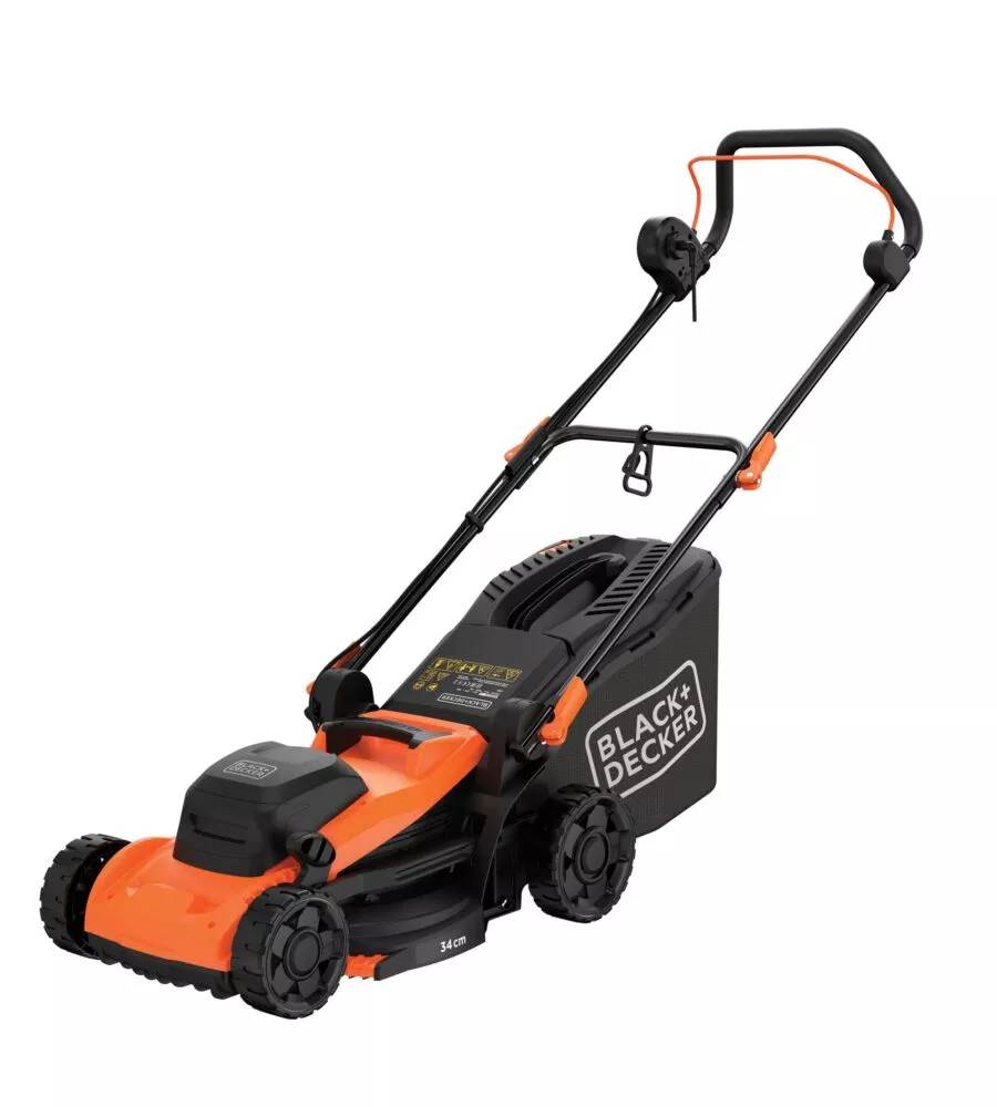 TAGLIAERBA ELETTRICO BLACK+DECKER TAGLIO 34 CM 1400 W
