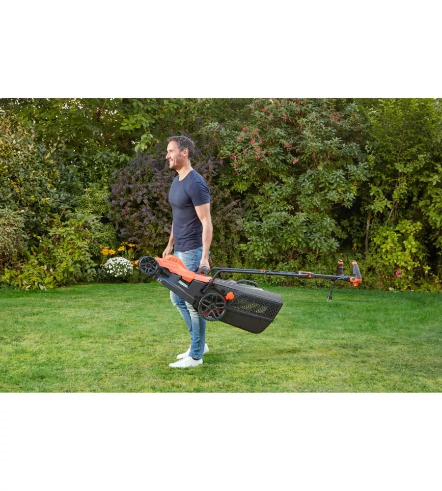 TAGLIAERBA ELETTRICO BLACK+DECKER TAGLIO 42 CM 1800 W