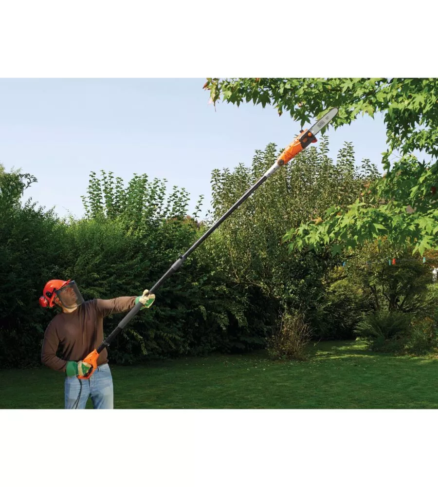 POTATORE A CATENA TELESCOPICO ELETTRICO BLACK+DECKER BARRA 25 CM 800 W